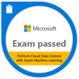 Exam 774: Perform Cloud Data Science with Azure Machine Learning certification